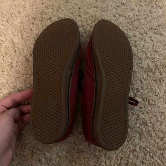 Maroon gum sole skinny vans - Picture 4 of 4